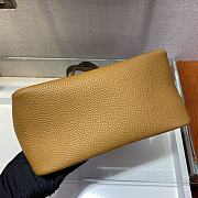 Forubags Prada Leather Bucket Brown - 1BC127 – 23x21x13 cm - 2