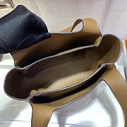 Forubags Prada Leather Bucket Brown - 1BC127 – 23x21x13 cm - 3