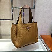 Forubags Prada Leather Bucket Brown - 1BC127 – 23x21x13 cm - 6