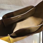 Forubags Prada Leather Bucket Yellow - 1BC127 – 23x21x13 cm - 2