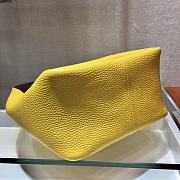 Forubags Prada Leather Bucket Yellow - 1BC127 – 23x21x13 cm - 6