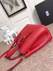 Forubags Prada Medium Saffiano Leather Double Bag Fiery Red/Black - 1BG775 – 33x24.5x14 cm - 3