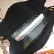 Forubags Prada Medium Saffiano Leather Double Bag White/Black - 1BG775 – 33x24.5x14 cm - 4