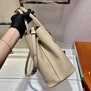 Forubags Prada Medium Saffiano Leather Double Bag Cameo/Black - 1BG775 – 33x24.5x14 cm - 2