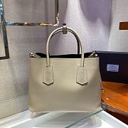Forubags Prada Medium Saffiano Leather Double Bag Cameo/Black - 1BG775 – 33x24.5x14 cm - 6