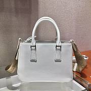 Forubags Prada Galleria Saffiano leather mini bag White - 1BA296 – 23x16.5x10 cm - 4