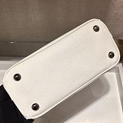 Forubags Prada Galleria Saffiano leather mini bag White - 1BA296 – 23x16.5x10 cm - 2
