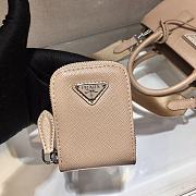 Forubags Prada Galleria Saffiano Leather Mini Bag Beige - 1BA296 – 23x16.5x10 cm - 4