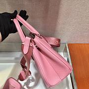 Forubags Prada Galleria Saffiano Leather Mini Bag Pink - 1BA296 – 23x16.5x10 cm - 4