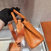 Forubags Prada Galleria Saffiano Leather Mini Bag Orange - 1BA296 – 23x16.5x10 cm - 6