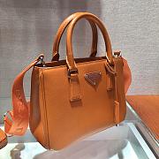 Forubags Prada Galleria Saffiano Leather Mini Bag Orange - 1BA296 – 23x16.5x10 cm - 5