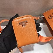 Forubags Prada Galleria Saffiano Leather Mini Bag Orange - 1BA296 – 23x16.5x10 cm - 3