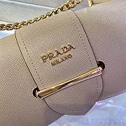 Forubags Prada Saffiano Leather Prada Sidonie Bag Beige - 1BD219 – 21.5x12x6.5 cm - 4