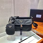 Forubags Prada Re-Nylon and Saffiano leather shoulder bag - 2VH133 –22x16x5 cm - 1