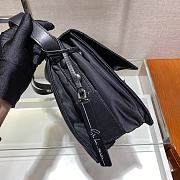 Forubags Prada Medium Padded Nylon Shoulder Bag Black - 1BD255 –21.5x12x30 cm - 3