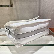 Forubags Prada Medium Padded Nylon Shoulder Bag White - 1BD255 –21.5x12x30 cm - 4