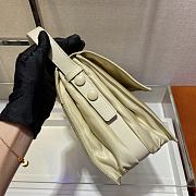 Forubags Prada Medium Padded Nylon Shoulder Bag Beige - 1BD255 –21.5x12x30 cm - 2