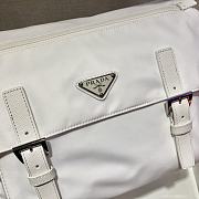 Forubags Prada Medium Nylon Shoulder Bag White - 1BD671 –30x25x12 cm - 3