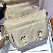 Forubags Prada Medium Nylon Shoulder Bag Beige - 1BD671 –30x25x12 cm - 3