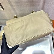 Forubags Prada Medium Nylon Shoulder Bag Beige - 1BD671 –30x25x12 cm - 5