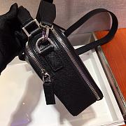 Forubags Prada Brique Saffiano Leather Cross-Body Bag Black - 2VH069 –22x16x6 cm - 3