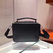 Forubags Prada Brique Saffiano Leather Cross-Body Bag Black - 2VH069 –22x16x6 cm - 4