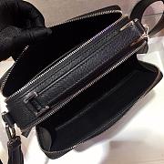 Forubags Prada Brique Saffiano Leather Cross-Body Bag Black - 2VH069 –22x16x6 cm - 6