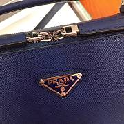 Forubags Prada Brique Saffiano Leather Cross-Body Bag Blue - 2VH069 –22x16x6 cm - 5