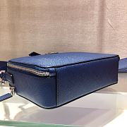 Forubags Prada Brique Saffiano Leather Cross-Body Bag Blue - 2VH069 –22x16x6 cm - 6