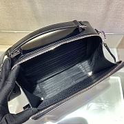 Forubags Prada Brique Shiny Leather Cross-Body Bag Black - 2VH069 –22x16x6 cm - 5