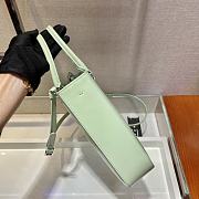 Forubags Prada Brushed Leather Tote Bag Mint - 1BA330 –24x22x6 cm - 4