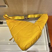 Forubags Prada Re-Nylon And Leather Backpack Yellow- 2VZ092 –26.5x37.5x10 cm - 5