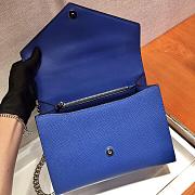 Forubags Prada Saffiano Leather Prada Monochrome Bag Sea Blue - 1BD127 –21x14x10 cm - 4
