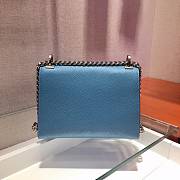 Forubags Prada Saffiano Leather Prada Monochrome Bag Light Blue - 1BD127 –21x14x10 cm - 3