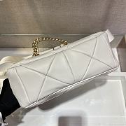 Forubags Prada System Nappa Leather Patchwork Shoulder Bag White - 1BC157 –18.5x24x9 cm - 4