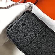 Forubags Hermes Garden Party TPM Togo Leather Black – 30x21x13 cm - 3