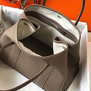 Forubags Hermes Garden Party TPM Togo Leather Elephant Grey – 30x21x13 cm - 5