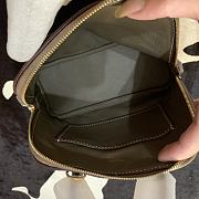 Hermes Bolide Mini Chevre Goat Skin Gold And Silver Buckle Grey – 18.5x14.5x7.3 cm - 2