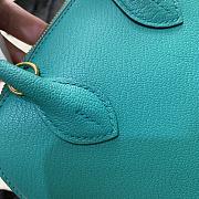 Forubags Hermes Bolide Mini Chevre Goat Skin Gold And Silver Buckle Light Blue – 18.5x14.5x7.3 cm - 2
