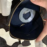 Forubags Hermes Bolide Mini Chevre Goat Skin Gold And Silver Buckle Dark Blue – 18.5x14.5x7.3 cm - 5