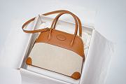 Forubags Hermes Bolide  Canvas Swift Leather Bag- 31cm - 1