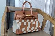 Forubags Hermes Birkin Limited Edition Swift Canvas Graffiti - 30 cm  - 4