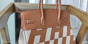 Forubags Hermes Birkin Limited Edition Swift Canvas Graffiti - 30 cm  - 3