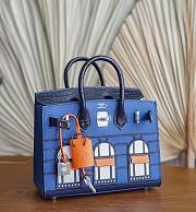 Forubags Hermes Birkin The Birkin Faubourg Blue - 20 cm - 6
