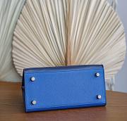 Forubags Hermes Birkin The Birkin Faubourg Blue - 20 cm - 5