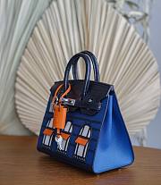 Forubags Hermes Birkin The Birkin Faubourg Blue - 20 cm - 4
