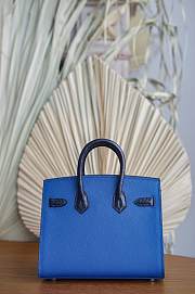 Forubags Hermes Birkin The Birkin Faubourg Blue - 20 cm - 2