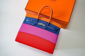 Forubags Hermes Birkin Sunset Rainbow Sellier Limited Edition Bag  - 35 cm