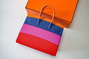 Forubags Hermes Birkin Sunset Rainbow Sellier Limited Edition Bag  - 35 cm - 5