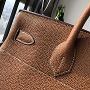 Forubags Hermes Birkin HAC 40 Etoupe Togo Leather Handstitched Gold Buckle Earthy – 40x50x27 cm - 3